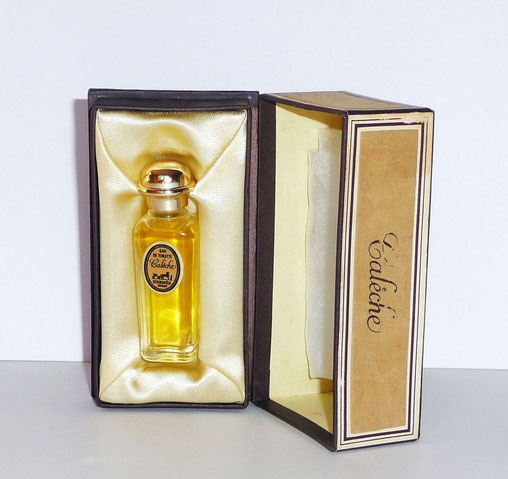 CALECHE - EAU DE TOILETTE,  ECRIN AVEC FLACON 1ère TAILLE PARFUM