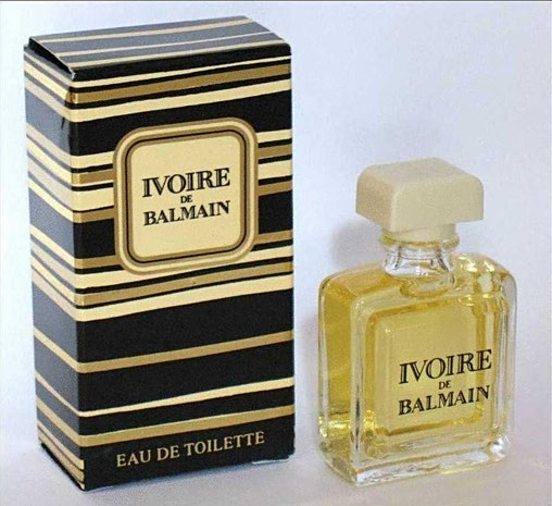 IVOIRE - MINIATURE  EAU DE TOILETTE 7,5 ML - CONTENANCE NON INDIQUEE SUR LA BOÎTE