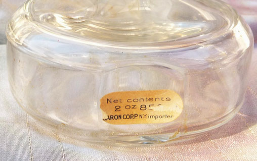 1912 - INFINI : ETIQUETTE SOUS LE FLACON - 60 ML
