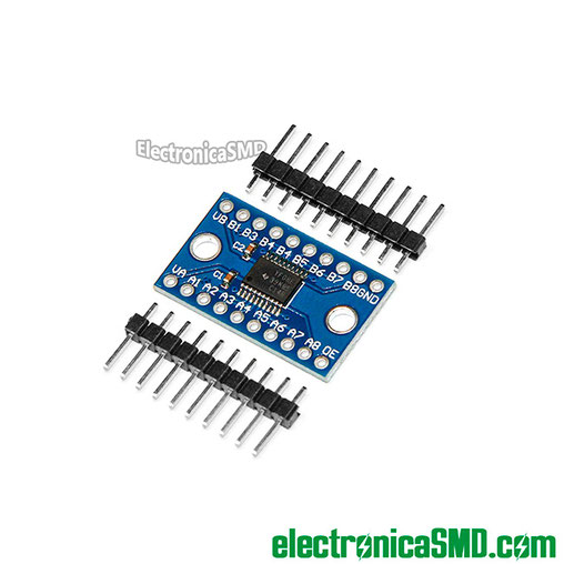 TXS0108E guatemala, conversor logico señal ttl 3.3v 5v, guatemala, electronica, convertidor bidireccional señal digital