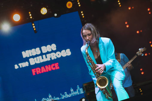 Miss Bee & the Bullfrogs concert Nérac Albret Jazz festival