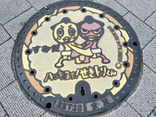 SW corner of the Ryogoku Kokugikan
