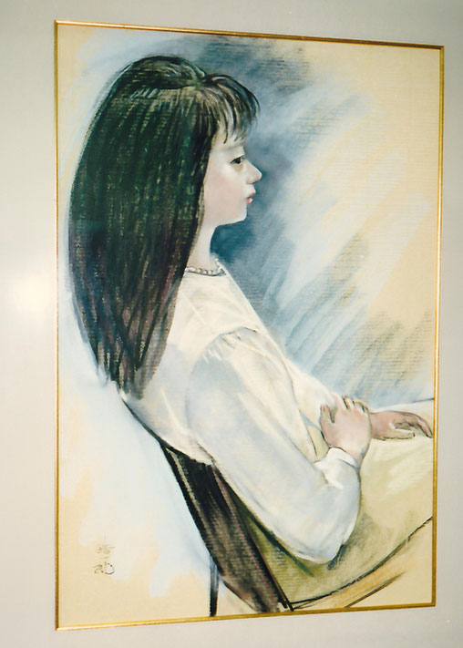 石永皓一郎パステル画
