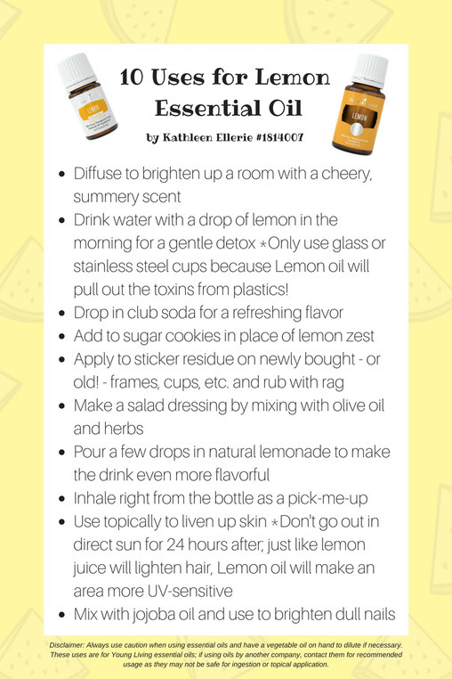 7 Ways to Use Lemon Essential Oil in the Home
