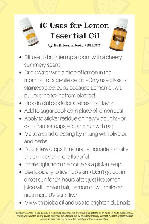 7 Ways to Use Lemon Essential Oil in the Home