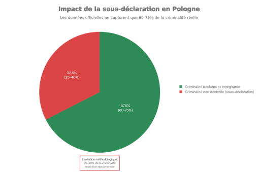 Impact de la sous-déclaration sur les statistiques criminelles en Pologne - Données officielles vs. réalité estimée