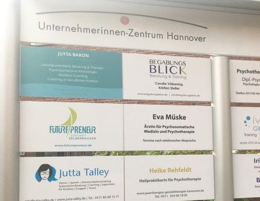 Neues Büro im Unternehmerinnen-Zentrum Hannover, Futurepreneur