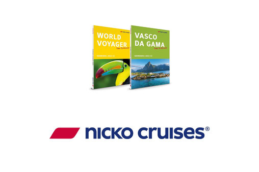 Auch die Kataloge erhalten einen neuen Look | © nicko cruises Schiffsreisen GmbH