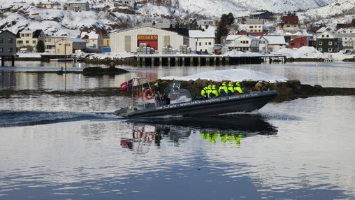 Ausflugsboot zu den Seeadlern