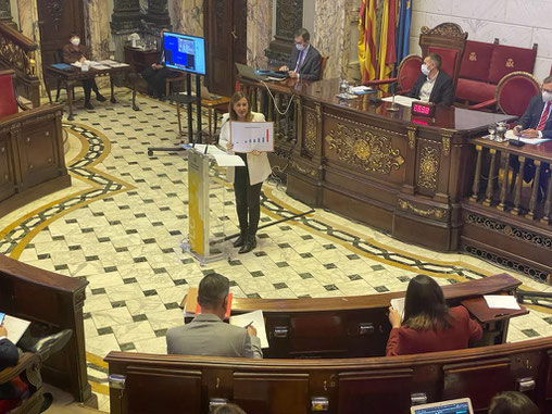 Catalá en el Debate sobre el estado de la ciudad de Valencia