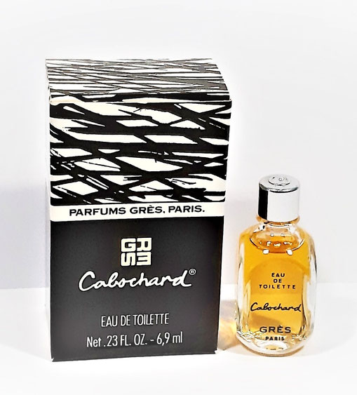 CABOCHARD - EAU DE TOILETTE 6,9 ML - BOÎTE DIFFERENTE, INDIQUE EN FACADE LA CONTENANCE