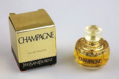 1) CHAMPAGNE - PETITE MINIATURE EAU DE TOILETTE 4 ML