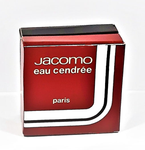 AUTRE FACE DU COFFRET MONTRANT LA BOÎTE DE LA MINIATURE EAU CENDREE