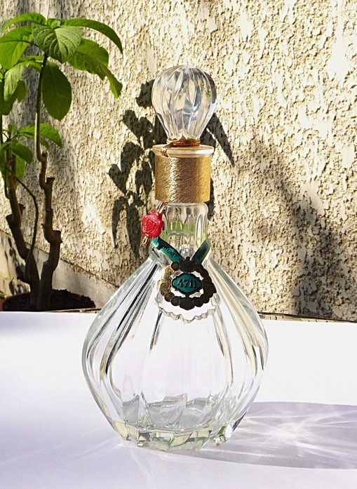 4711 - CARAFE VIDE AVEC SON BOUCHON EN VERRE