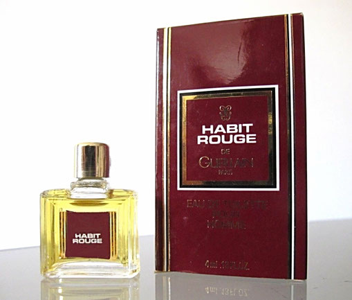 HABIT ROUGE - MINIATURE EAU DE TOILETTE4 ML - VARIANTE AU NIVEAU DE LA MINIATURE