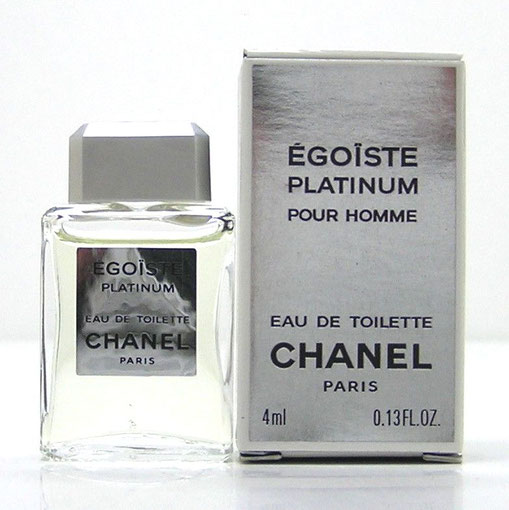 EGOÏSTE PLATINUM - EAU DE TOILETTE 4 ML, MINIATURE IDENTIQUE A LA PHOTO PRECEDENTE