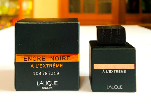 MINIATURE ENCRE NOIRE A L'EXTRÊME : POUR HOMME, 4,5 ML