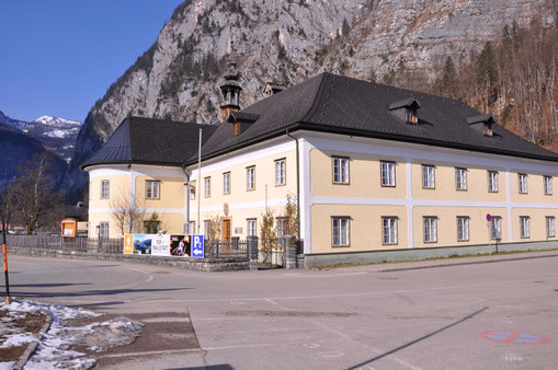 Ehemaliges, Salinenspital, Salinenverewaltung, Welterbe Hallstatt-Dachstein/Salzkammergut, World Heritage, UNESCO Weltkulturerbe,