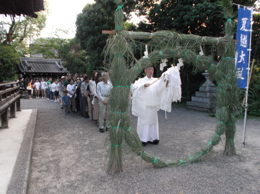 伊砂砂神社　夏越大祓