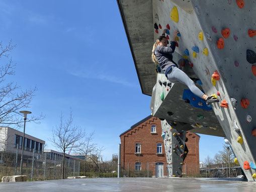aussensein, Sport und Bewegungstherapie Saskia Hagen, Sportklettern, Bouldern, Therapeutisches Klettern, Coaching