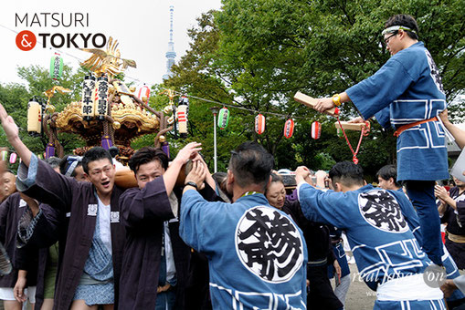 牛嶋神社祭礼, 本所三丁目, 大神輿渡御