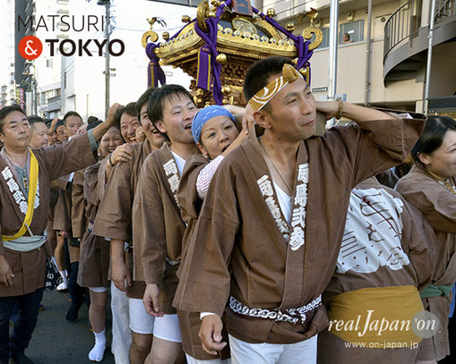 牛嶋神社大祭,向島二・三町会, 大神輿渡御