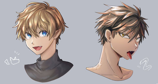 キャラクターイラスト　ベル　カケル
