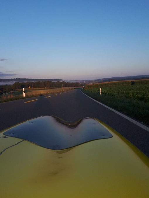 Gut 1000 km liegen vor dem Wäschpi. Die Stimmung dürfte ruhig so bleiben.