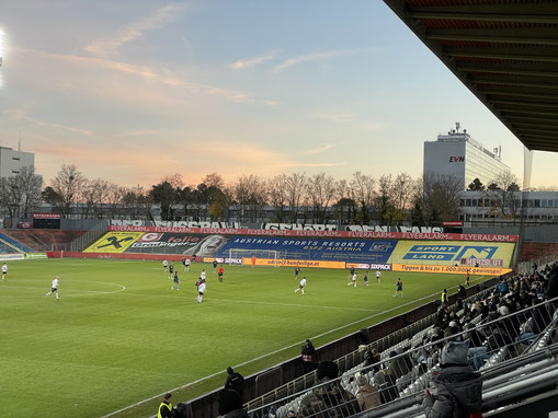 Kaltes aber schönes Wetter herrschte an diesem Nachmittag in der Südstadt