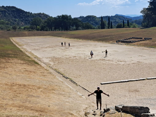 Stadion in Olympia