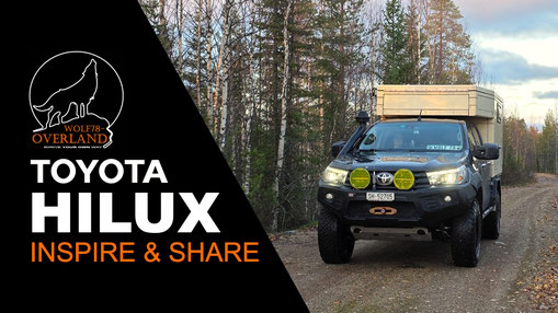 Toyota Hilux official Overland Community worldwide inspire & share wolf78-overland adventure travel arctic Trucks norge at33 tjm arb bfgoodrich ta ko3 Globecamper