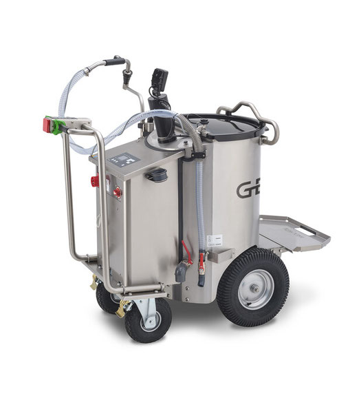 Milchtaxi, Milchmobil, mobiler Tränkeautomat, Milchbuggy, Kälbermilch, Milchtransporter, Kälbermilchwagen, Gea automatische Kälberfütterung
