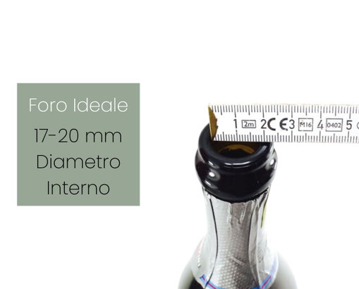 Foro bottiglia ideale