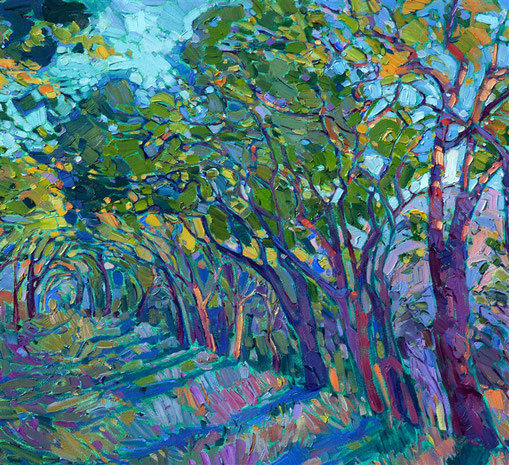Artist : Erin Hanson - "Summer Path"