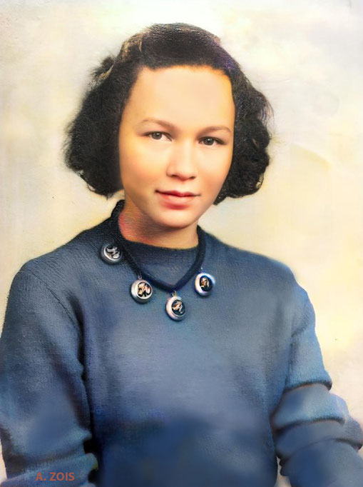 Ella as a teenager. Image rendition by Anthony Zois