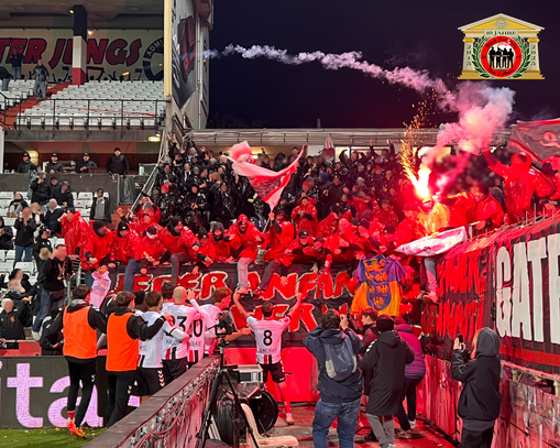 Beim Derby gegen St. Pölten wurde ein Erfolg gefeiert