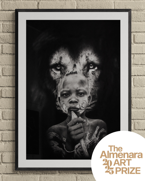 Warrior Spirit - graphite and carbon sur papier - 90 x 60 cm