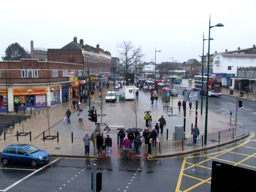 Northfield shopping centre, Bristol Road South 2010  OS square SP0279  © Copyright Chris Hoare and licensed for reuse under a Creative Commons Licence on Geograph