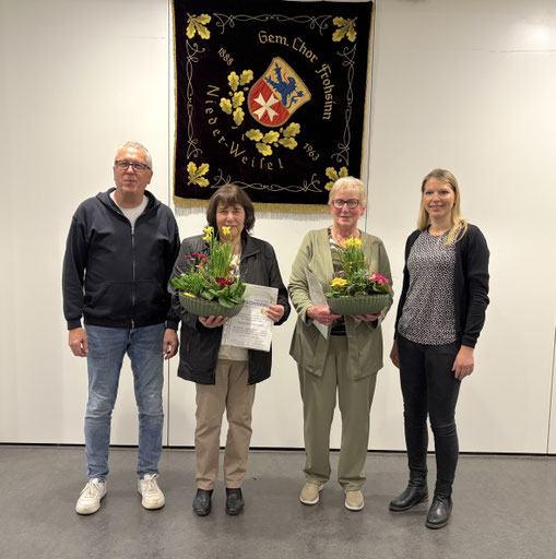 Ehrungen 40 Jahre aktiv
