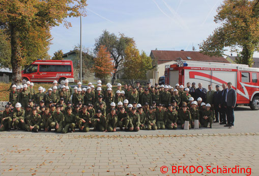 Feuerwehr; Blaulicht; BFKDO Schärding; Jugend; Wissenstest; Bayern; Straßkirchen;