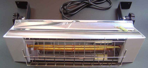 resistenze elettriche avvolgimenti lampade infrarosse , elemento infrarosso onda media , elemento infrarosso onda corta , verniciatura ,  carrozzeria plotter 