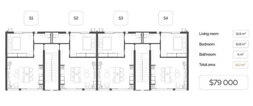 Kerobokan studio for sale