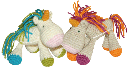 Unicornio Tejiendo Per