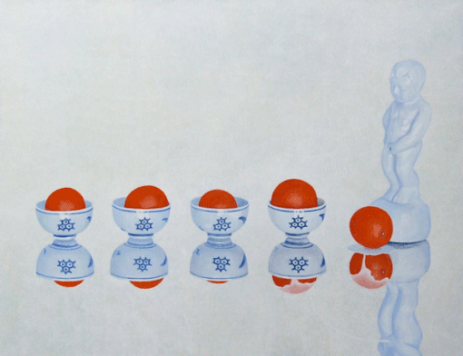 子孫繁栄, 2009, 1120×1455mm, Oil on canvas