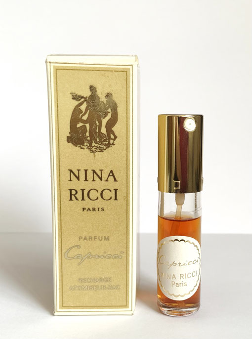 NINA RICCI -  CAPRICCI PARFUM : RECHARGE POUR VZAPORISATEUR DE SAC  7,5 ML