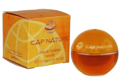 CAP NATURE - EAU DE TOILETTE VANILLE 7,5 ML - FLACON FORME BOULE