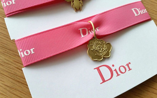 2018 - DIOR : BRACELET AVEC PAMPILLE ROSE