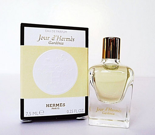 JOUR D'HERMES GARDENIA - MINIATURE EAU DE PARFUM 7,5 ML - PETIT MODELE