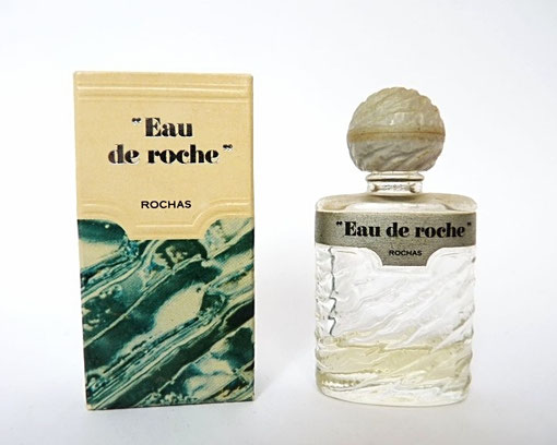 ROCHAS - "EAU DE ROCHE" - CONTENANCE NON INDIQUEE SUR LA BOÎTE - BOUCHON BOULE EN PLASTIQUE