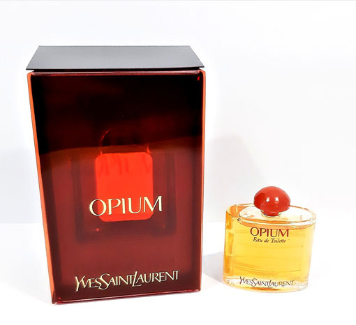 OPIUM - EAU DE TOILETTE 7,5 ML : PRESENTATION DANS BOÎTE RIGIDE EN MATIERE PLASTIQUE TRANSPARENTE